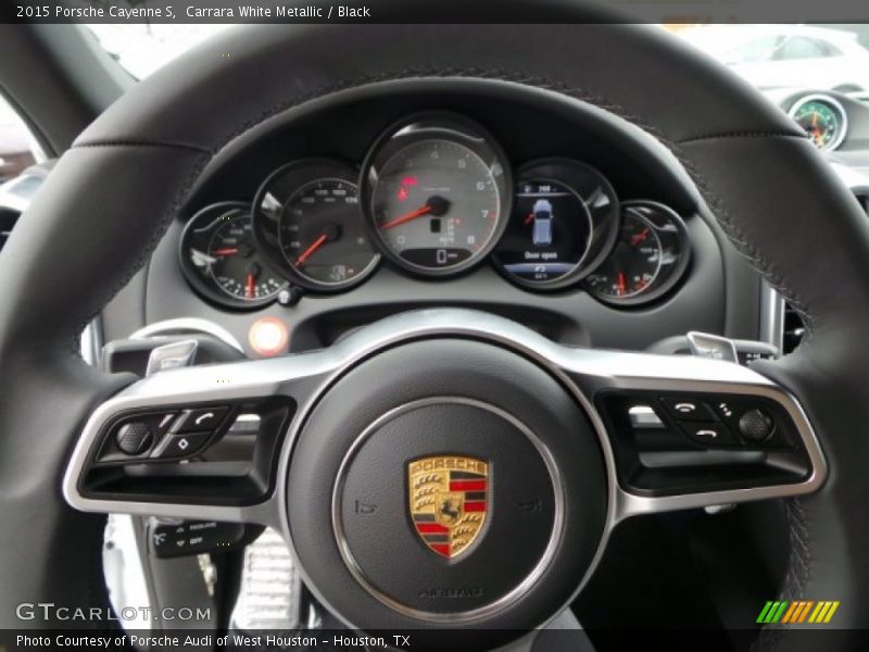 Controls of 2015 Cayenne S