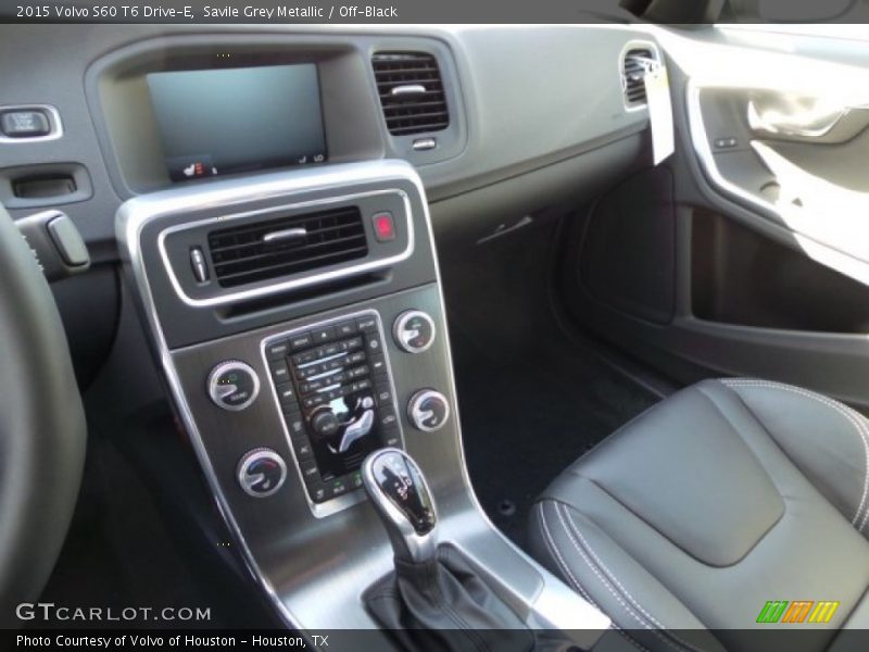 Savile Grey Metallic / Off-Black 2015 Volvo S60 T6 Drive-E