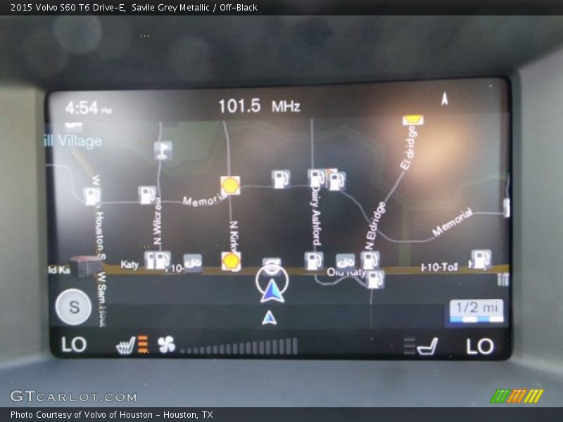 Savile Grey Metallic / Off-Black 2015 Volvo S60 T6 Drive-E