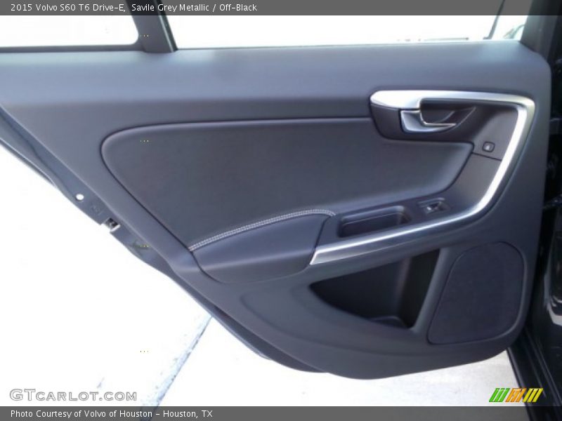Savile Grey Metallic / Off-Black 2015 Volvo S60 T6 Drive-E