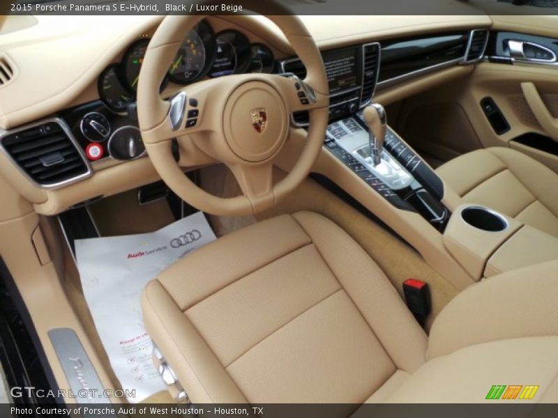  2015 Panamera S E-Hybrid Luxor Beige Interior