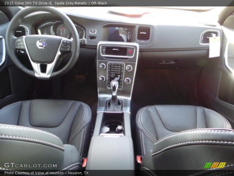 Savile Grey Metallic / Off-Black 2015 Volvo S60 T6 Drive-E