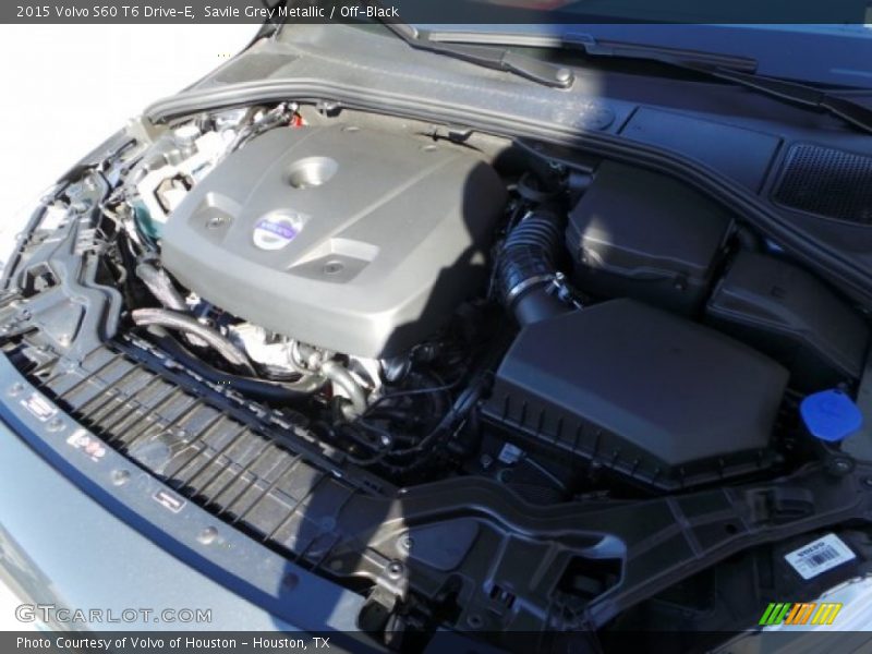 Savile Grey Metallic / Off-Black 2015 Volvo S60 T6 Drive-E