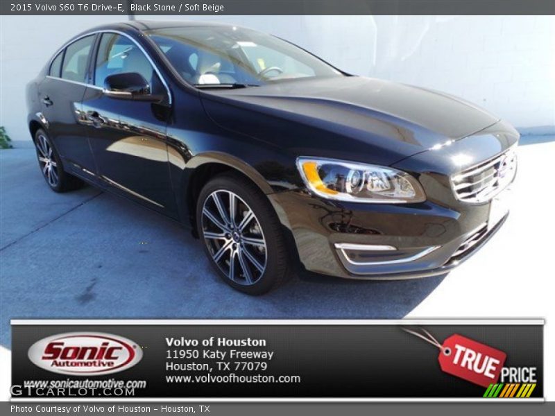 Black Stone / Soft Beige 2015 Volvo S60 T6 Drive-E