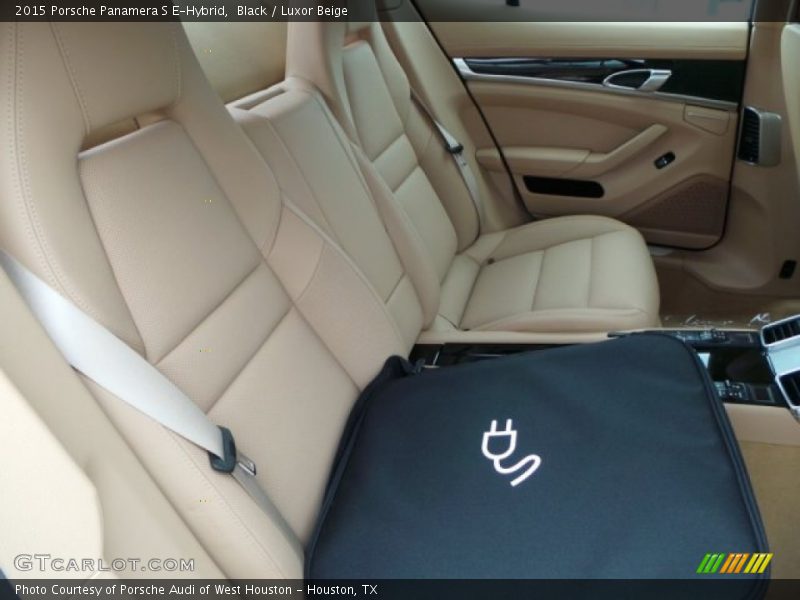 Rear Seat of 2015 Panamera S E-Hybrid