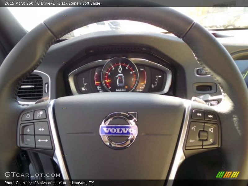 Black Stone / Soft Beige 2015 Volvo S60 T6 Drive-E