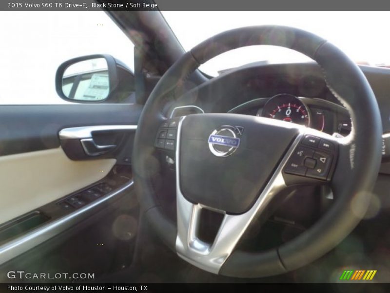Black Stone / Soft Beige 2015 Volvo S60 T6 Drive-E