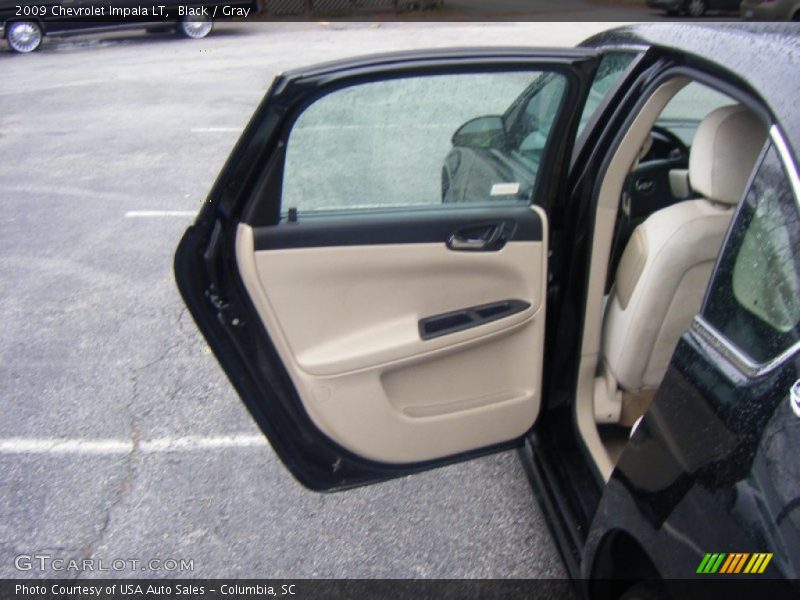 Black / Gray 2009 Chevrolet Impala LT