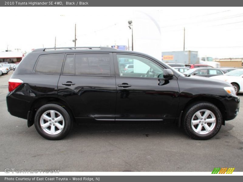 Black / Black 2010 Toyota Highlander SE 4WD