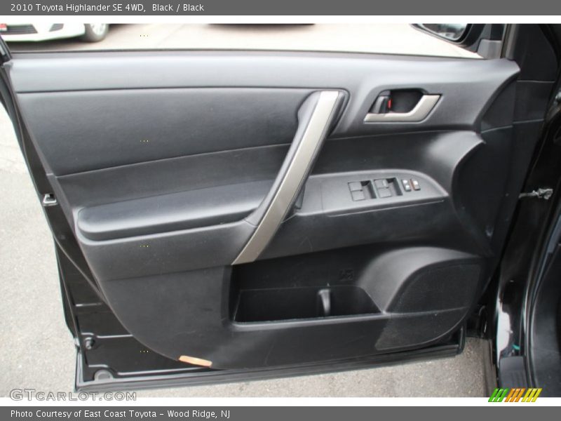 Black / Black 2010 Toyota Highlander SE 4WD