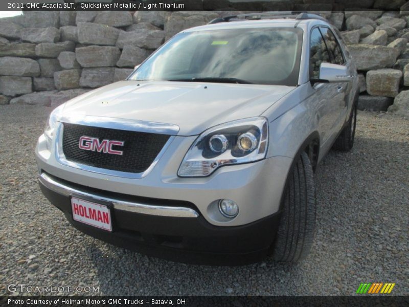 Quicksilver Metallic / Light Titanium 2011 GMC Acadia SLT