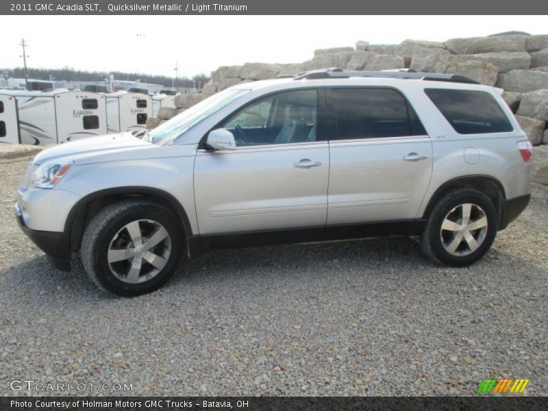 Quicksilver Metallic / Light Titanium 2011 GMC Acadia SLT