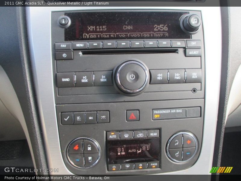 Quicksilver Metallic / Light Titanium 2011 GMC Acadia SLT
