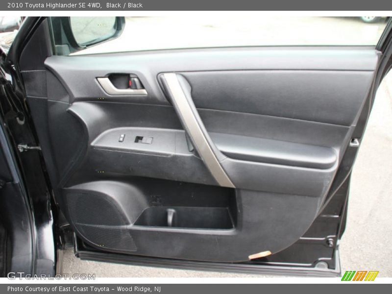 Black / Black 2010 Toyota Highlander SE 4WD