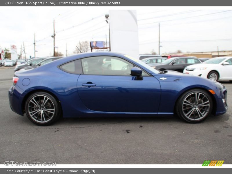 Ultramarine Blue / Black/Red Accents 2013 Scion FR-S Sport Coupe