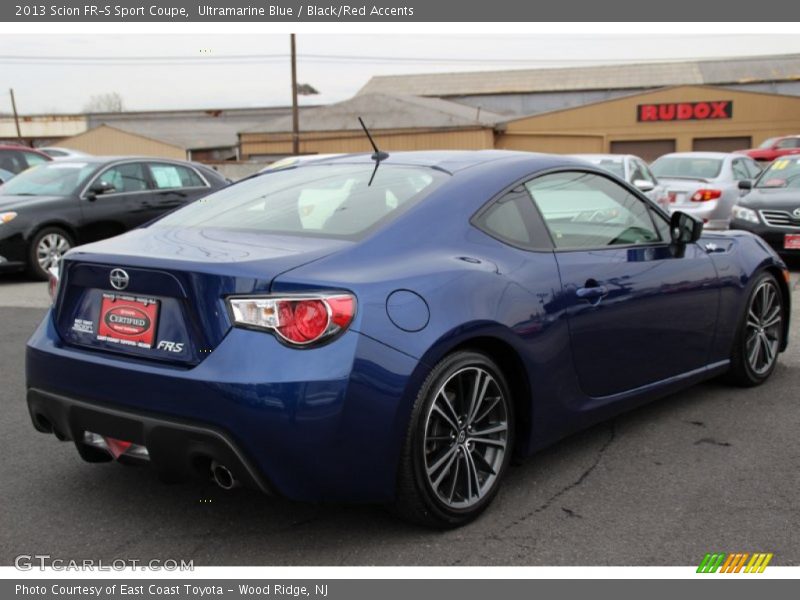 Ultramarine Blue / Black/Red Accents 2013 Scion FR-S Sport Coupe