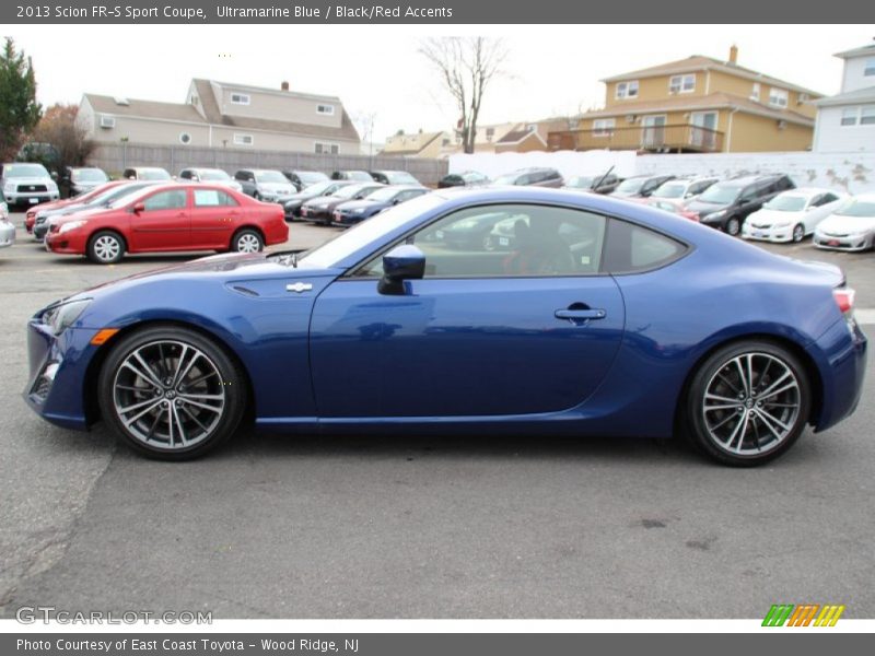 Ultramarine Blue / Black/Red Accents 2013 Scion FR-S Sport Coupe