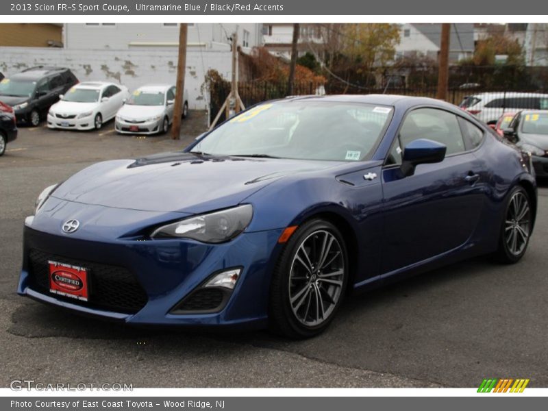 Ultramarine Blue / Black/Red Accents 2013 Scion FR-S Sport Coupe