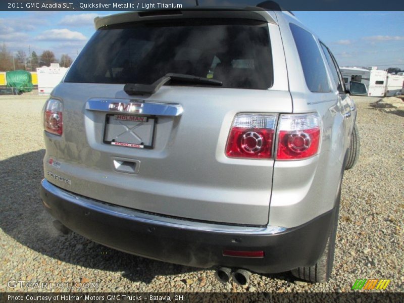 Quicksilver Metallic / Light Titanium 2011 GMC Acadia SLT