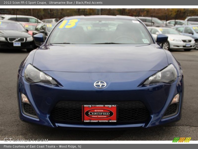 Ultramarine Blue / Black/Red Accents 2013 Scion FR-S Sport Coupe