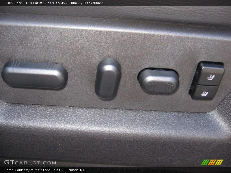 Black / Black/Black 2009 Ford F150 Lariat SuperCab 4x4
