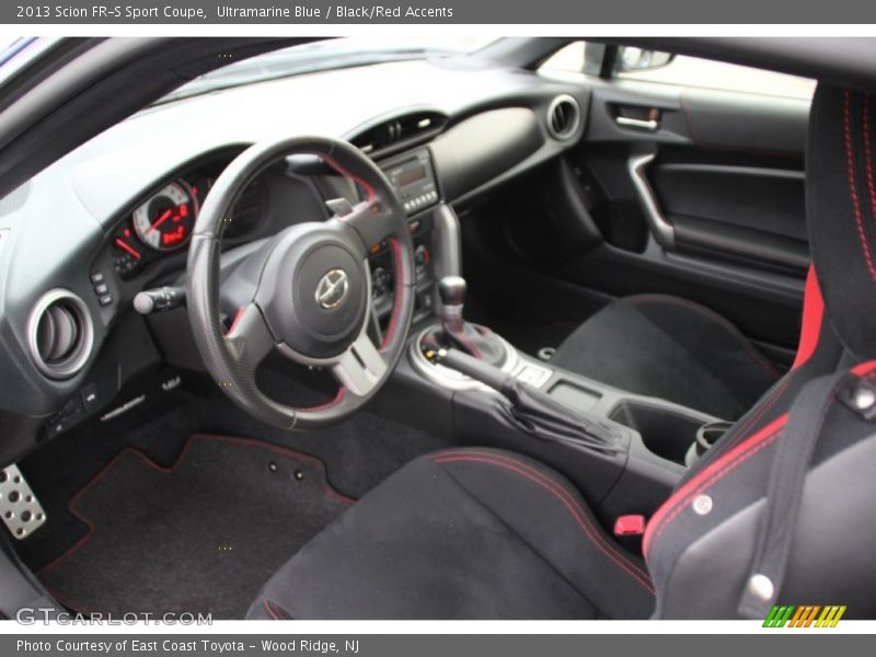 Ultramarine Blue / Black/Red Accents 2013 Scion FR-S Sport Coupe