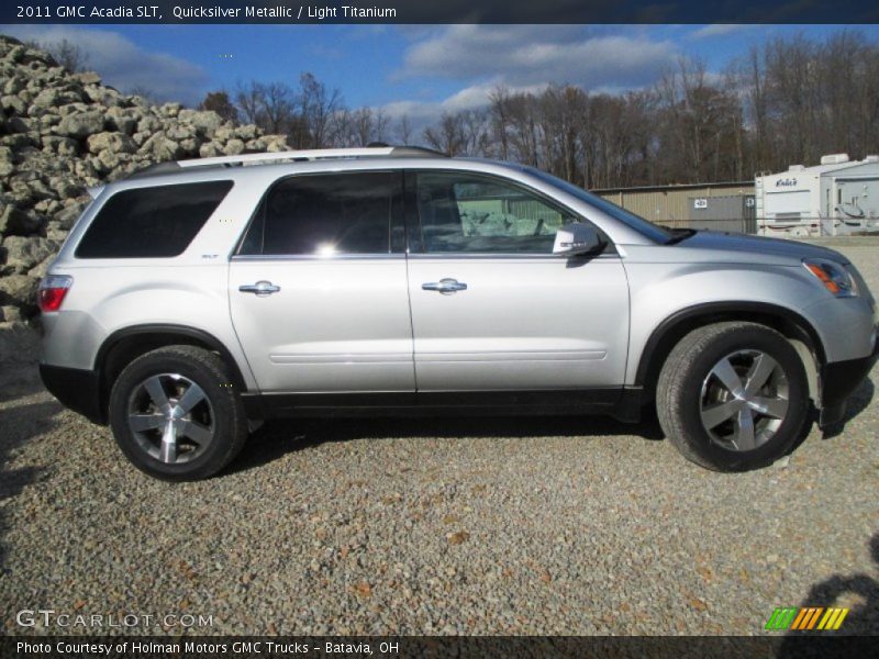 Quicksilver Metallic / Light Titanium 2011 GMC Acadia SLT