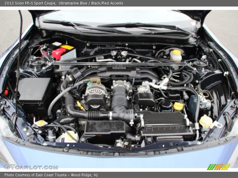  2013 FR-S Sport Coupe Engine - 2.0 Liter DOHC 16-Valve VVT D-4S Flat 4 Cylinder