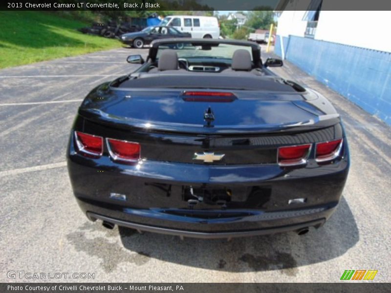 Black / Black 2013 Chevrolet Camaro LT Convertible