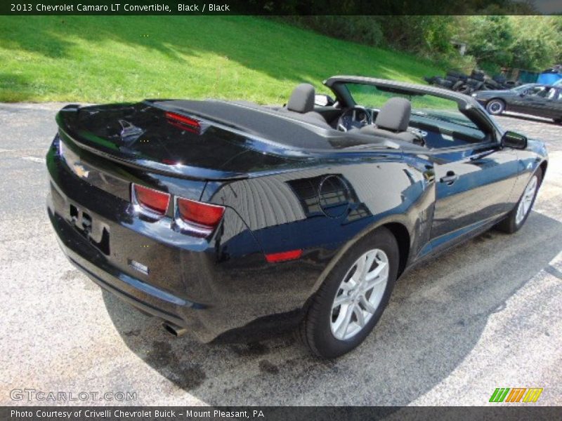 Black / Black 2013 Chevrolet Camaro LT Convertible