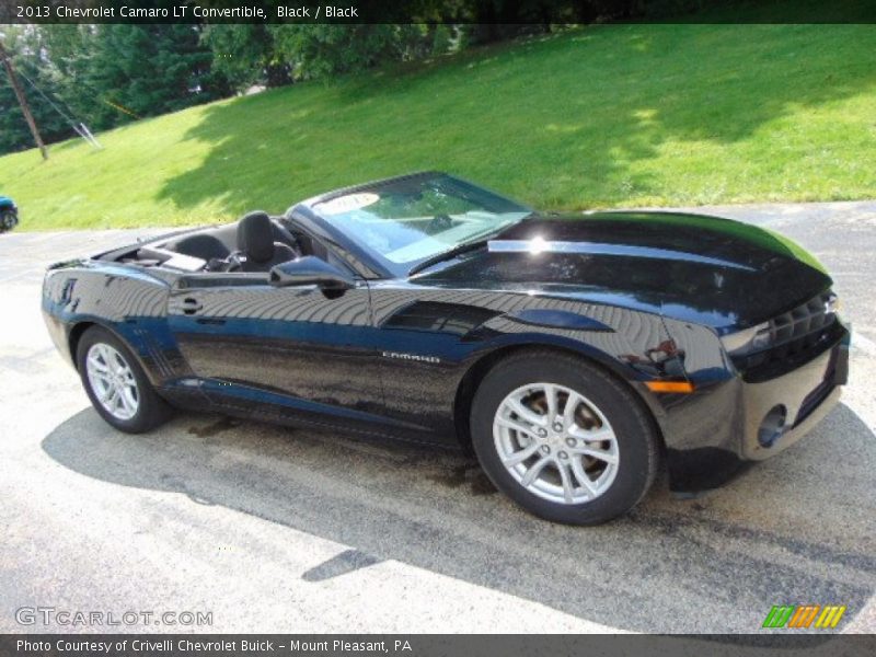 Black / Black 2013 Chevrolet Camaro LT Convertible