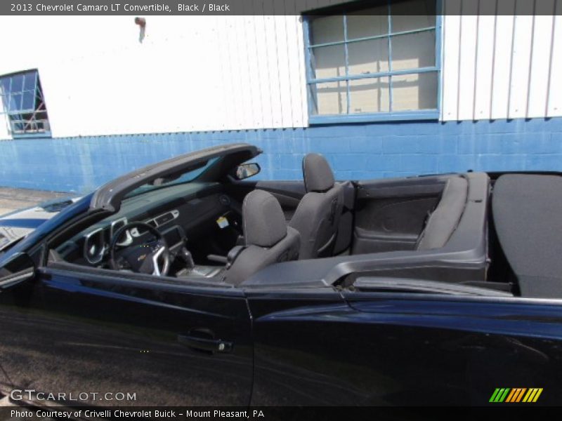 Black / Black 2013 Chevrolet Camaro LT Convertible