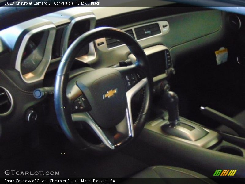 Black / Black 2013 Chevrolet Camaro LT Convertible