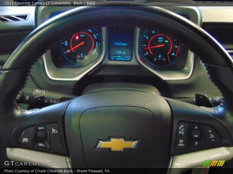Black / Black 2013 Chevrolet Camaro LT Convertible