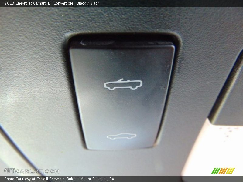 Black / Black 2013 Chevrolet Camaro LT Convertible