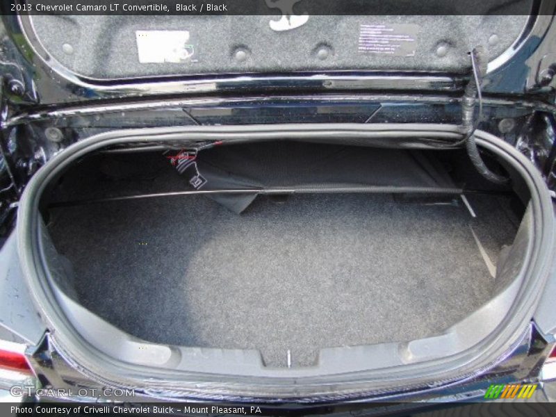 Black / Black 2013 Chevrolet Camaro LT Convertible