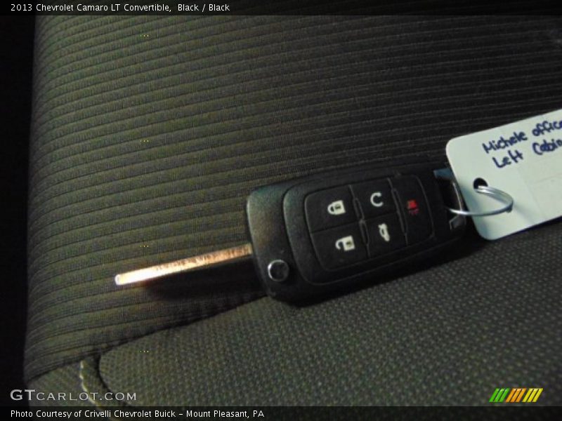 Black / Black 2013 Chevrolet Camaro LT Convertible