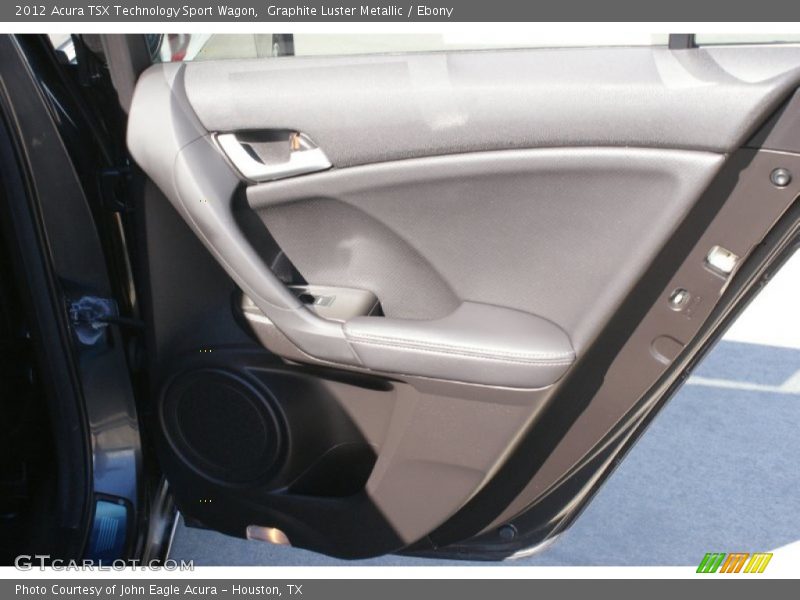 Graphite Luster Metallic / Ebony 2012 Acura TSX Technology Sport Wagon