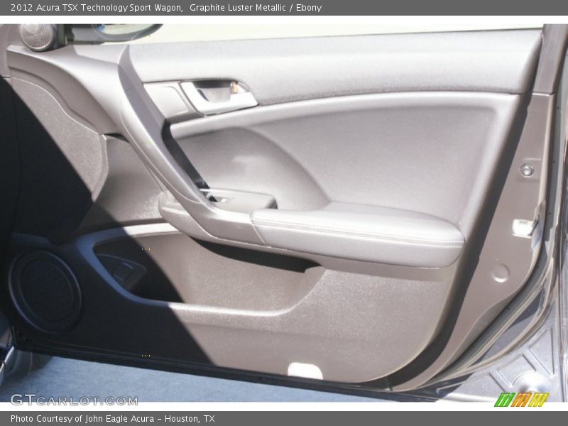 Graphite Luster Metallic / Ebony 2012 Acura TSX Technology Sport Wagon