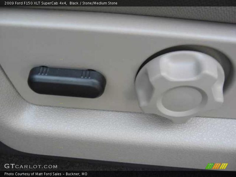 Black / Stone/Medium Stone 2009 Ford F150 XLT SuperCab 4x4
