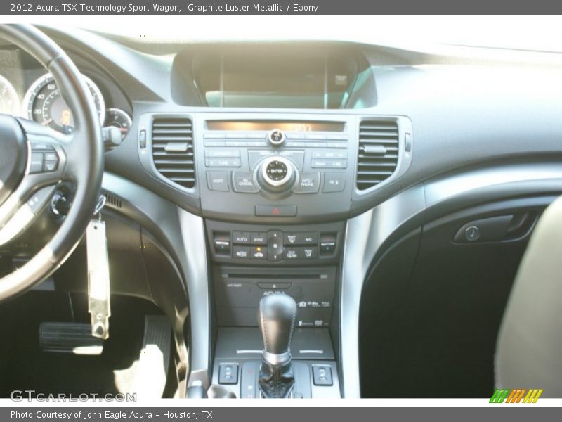 Graphite Luster Metallic / Ebony 2012 Acura TSX Technology Sport Wagon