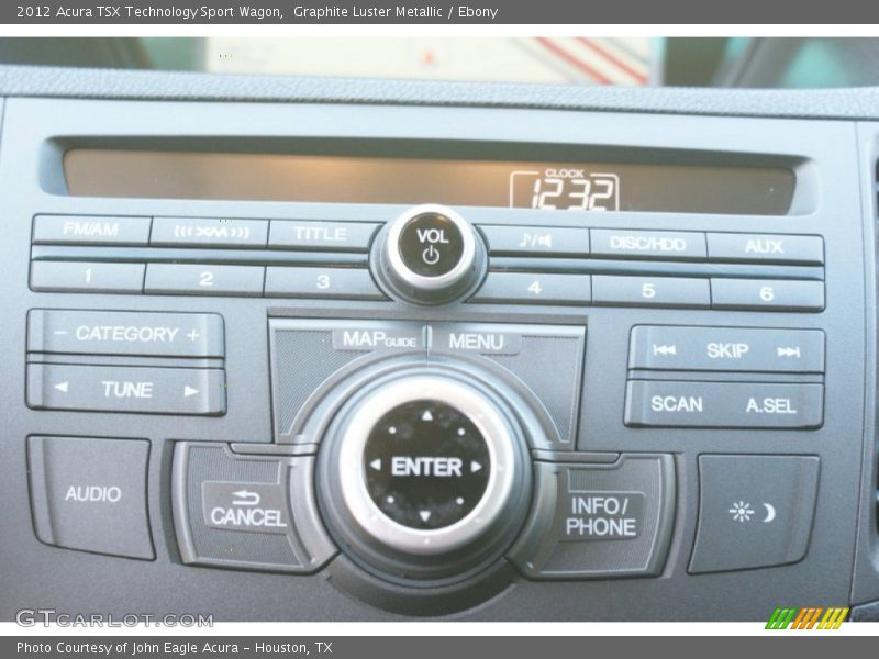 Graphite Luster Metallic / Ebony 2012 Acura TSX Technology Sport Wagon