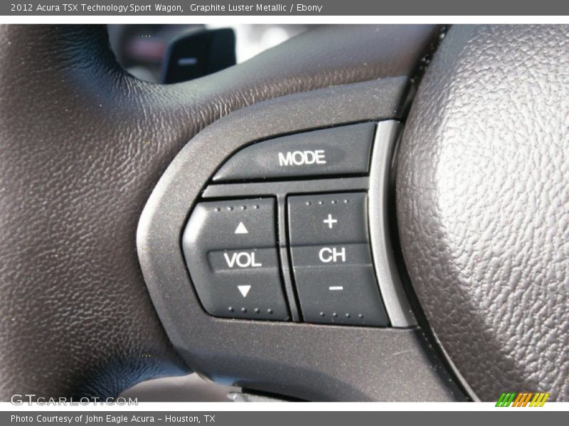 Graphite Luster Metallic / Ebony 2012 Acura TSX Technology Sport Wagon