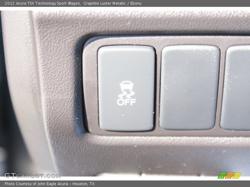 Graphite Luster Metallic / Ebony 2012 Acura TSX Technology Sport Wagon