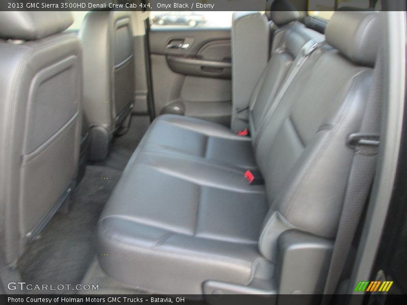 Onyx Black / Ebony 2013 GMC Sierra 3500HD Denali Crew Cab 4x4