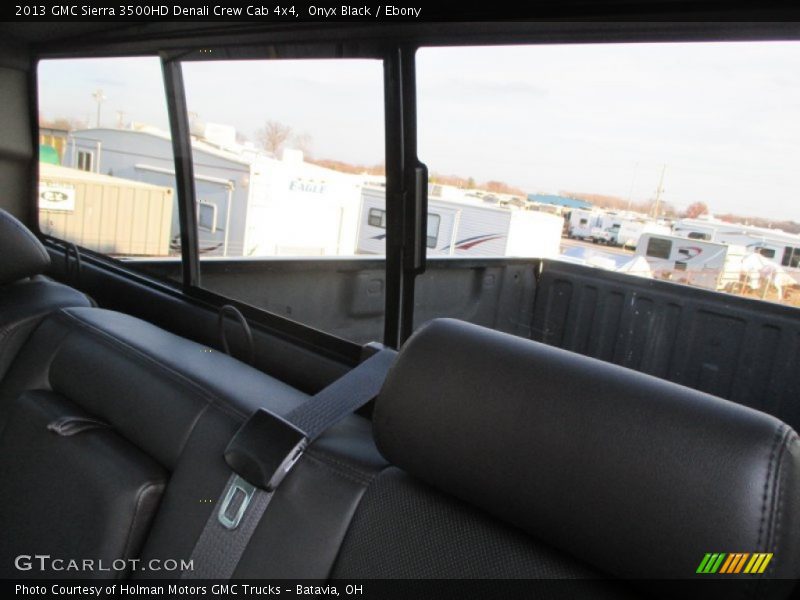 Onyx Black / Ebony 2013 GMC Sierra 3500HD Denali Crew Cab 4x4