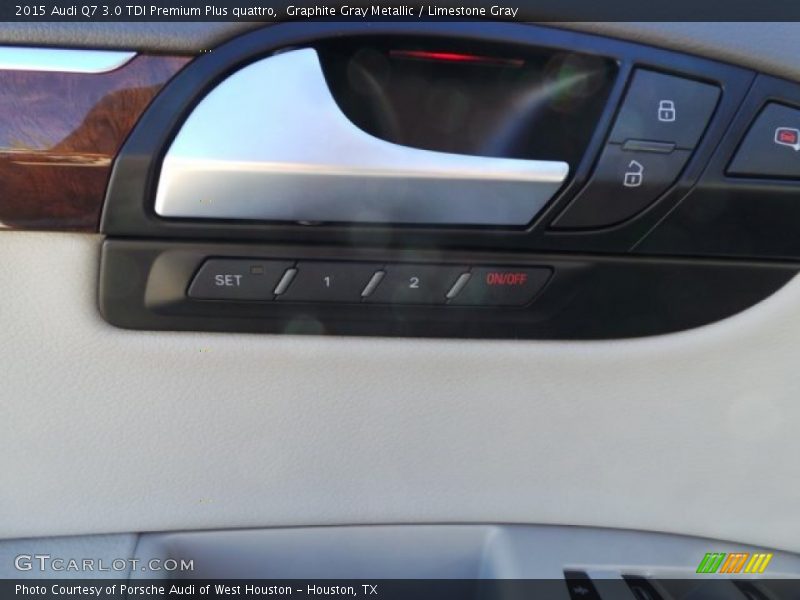 Controls of 2015 Q7 3.0 TDI Premium Plus quattro