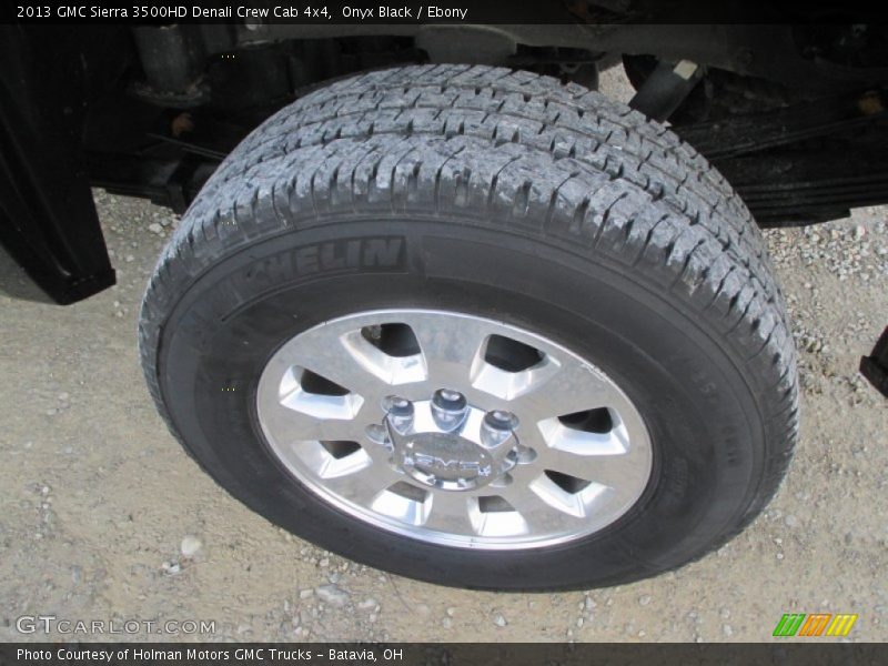 Onyx Black / Ebony 2013 GMC Sierra 3500HD Denali Crew Cab 4x4