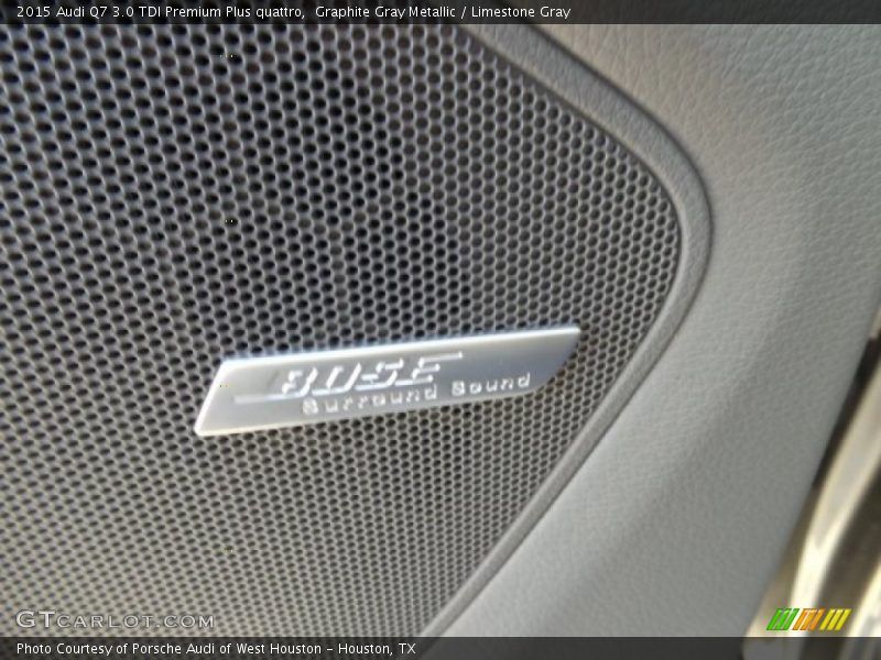 Graphite Gray Metallic / Limestone Gray 2015 Audi Q7 3.0 TDI Premium Plus quattro