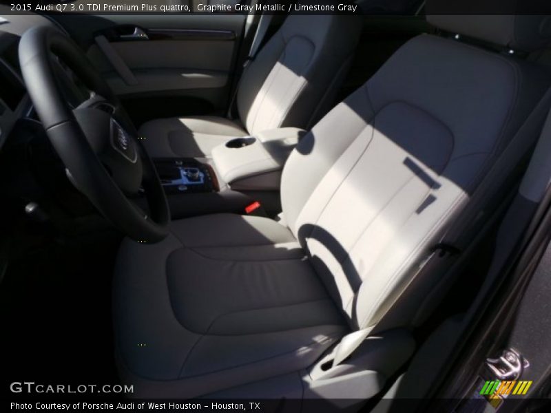 Graphite Gray Metallic / Limestone Gray 2015 Audi Q7 3.0 TDI Premium Plus quattro
